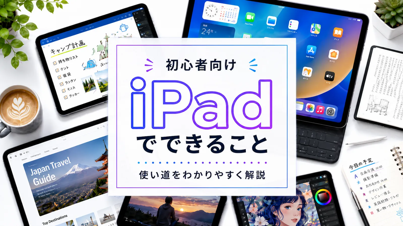 iPadがあればできること