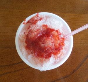 mega-waraji 「毘沙門氷」のかき氷